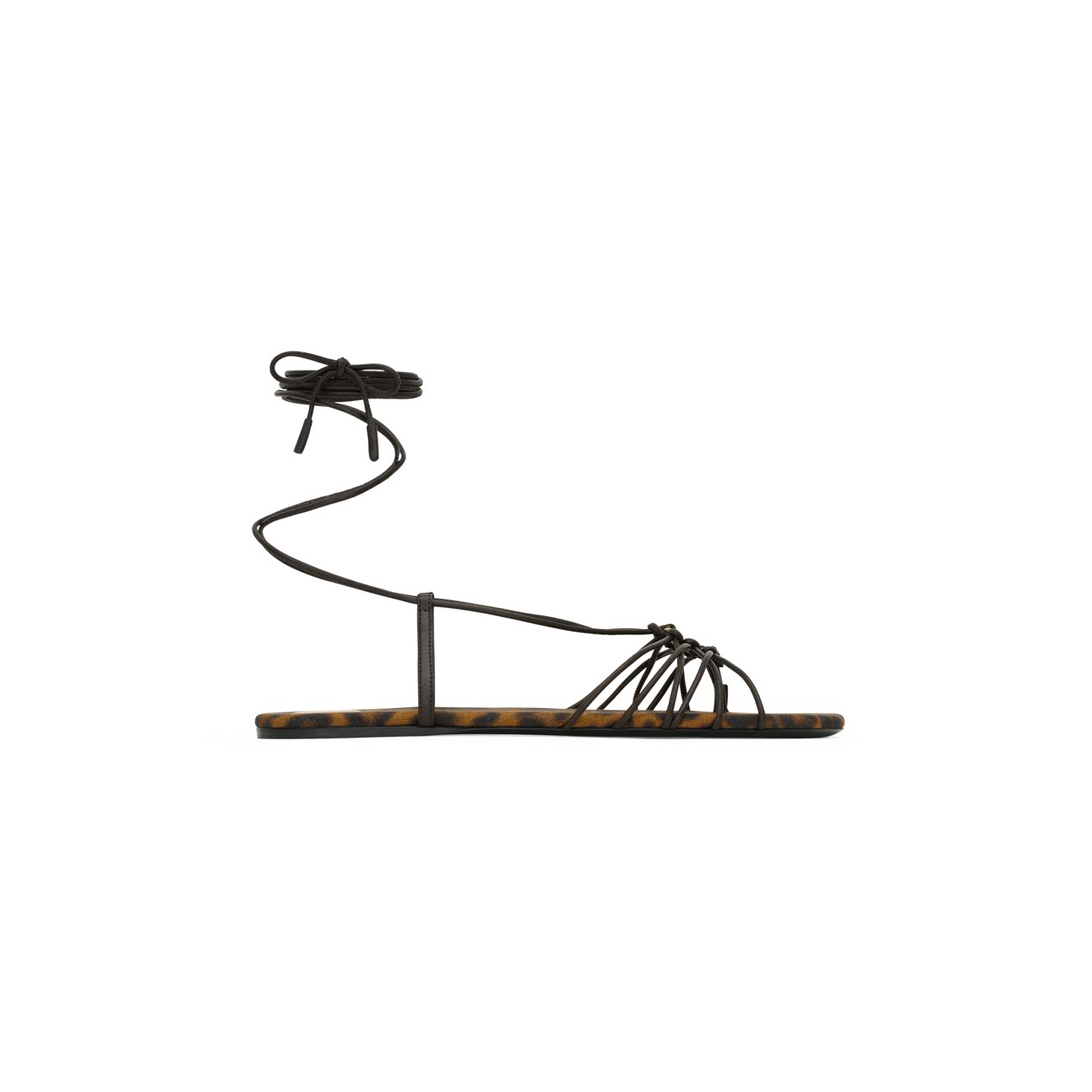 YSL BABYLONE SANDALS IN SMOOTH LEATHER 820656AADXX2267